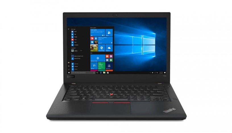 Sülearvuti Lenovo ThinkPad T480, taastatud, ümberpakendatud, Intel® Core™ i5-8350U, 8 GB, 1 TB, 14 ", Intel HD, must, en