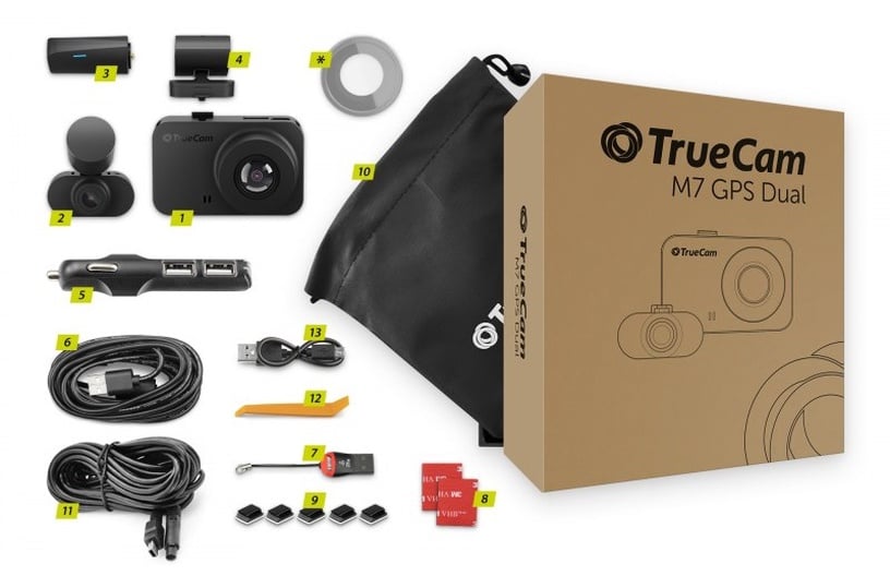 Videoregistraator TrueCam M7 GPS Dual