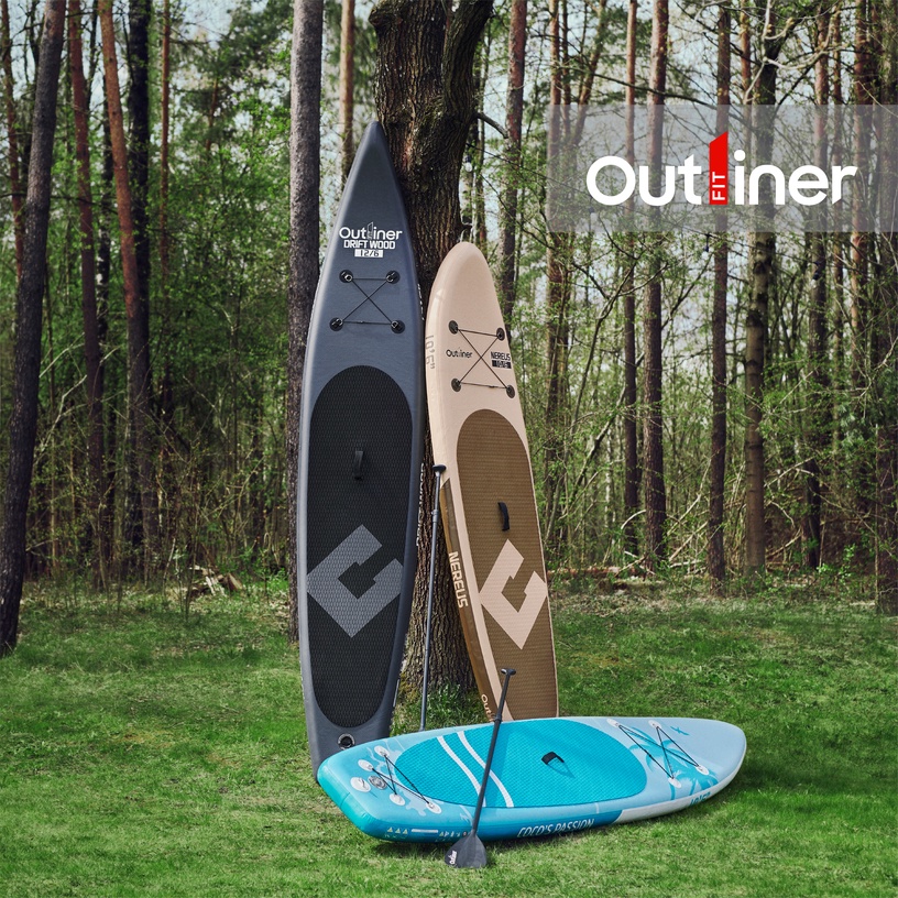 SUP laud Outliner Driftwood Racer, 386 cm
