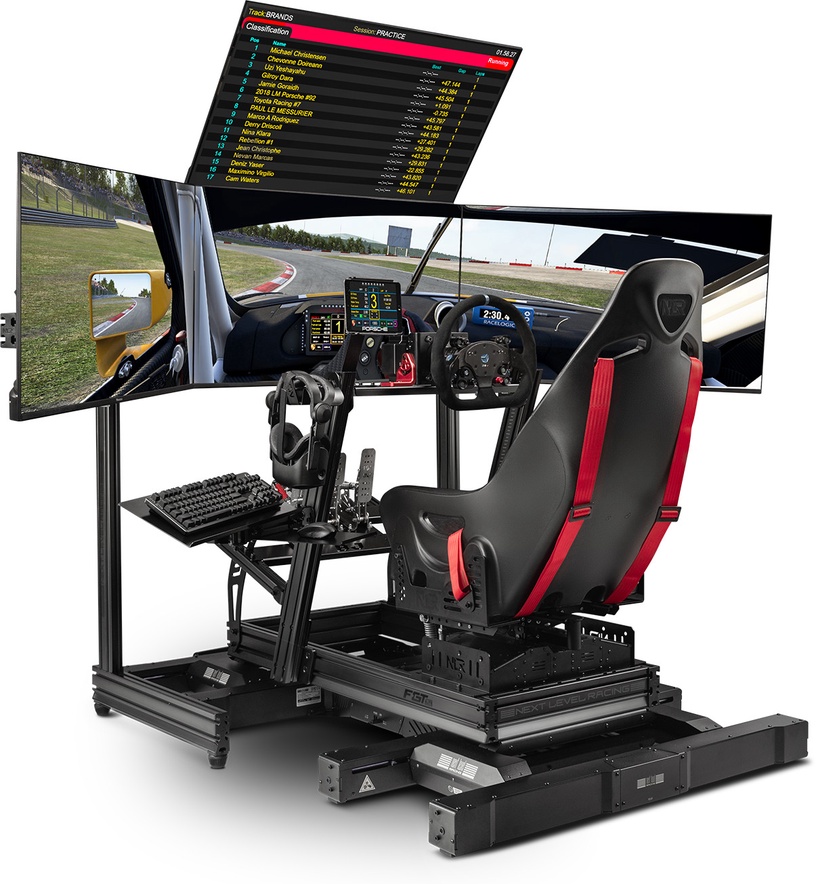 Полка Next Level Racing Elite Quad NLR-E008, 21-43″, 70 кг