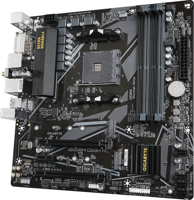 Материнская плата Gigabyte B550M DS3H AC