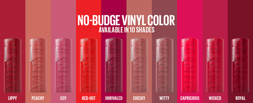 Губная помада Maybelline SuperStay Vinyl Ink, 4.2 мл