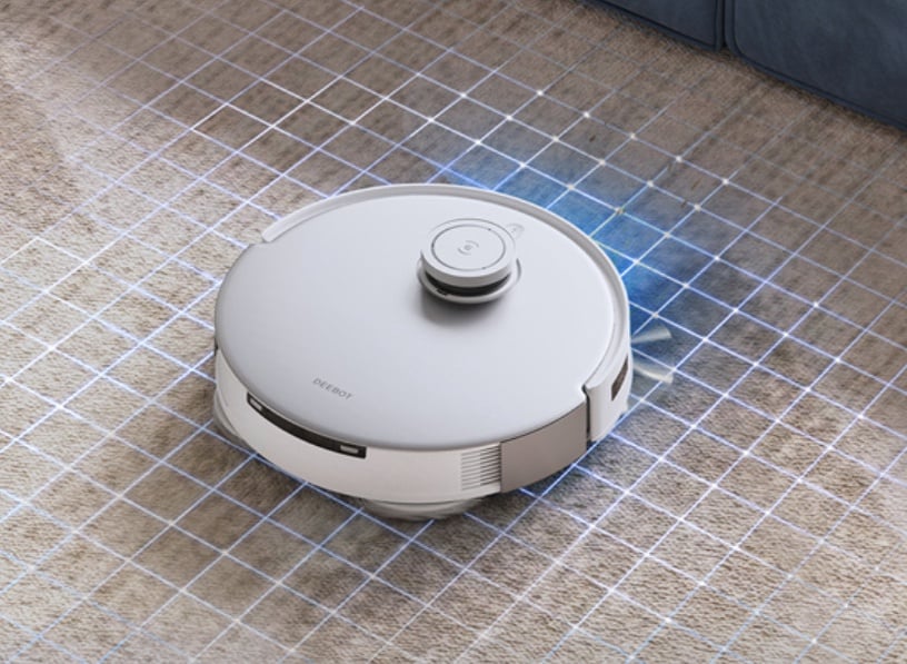Robottolmuimeja Ecovacs Deebot T20 Omni, valge