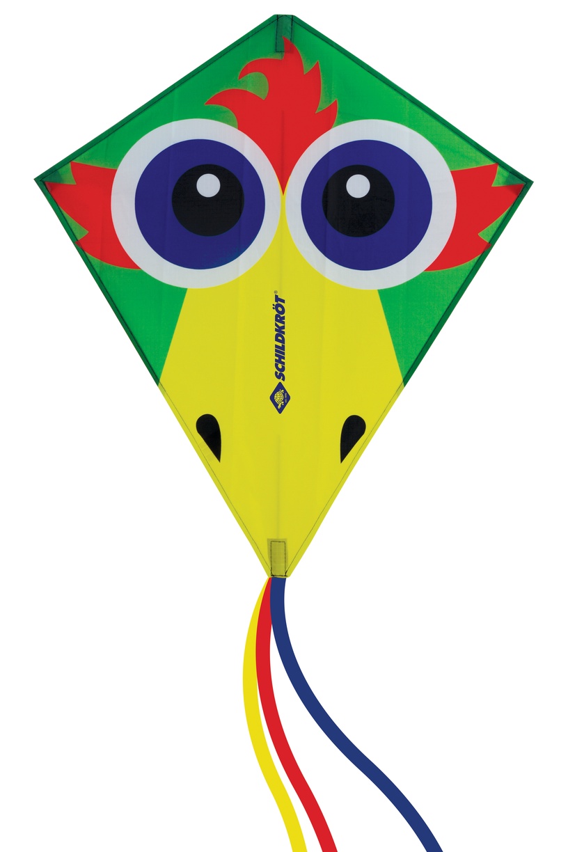 Воздушный змей Schildkrot Classic Kite CrazyBird, 70 см, многоцветный