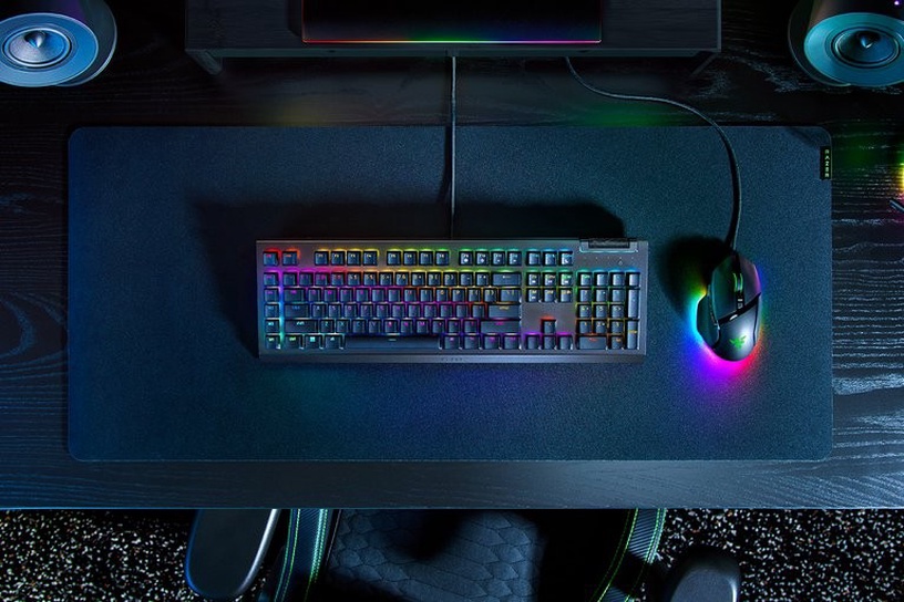 Клавиатура Razer BlackWidow V4 X Green Switches, Английский (US), черный