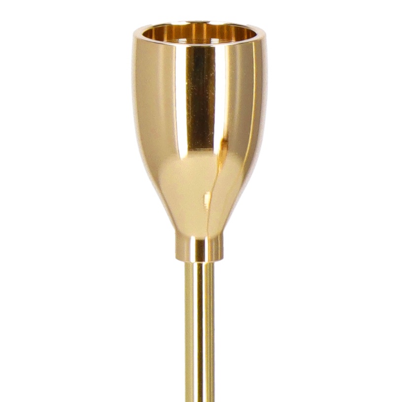 Svečturis Springos HA7264, metāls, Ø 8 cm, 33 cm, zelta