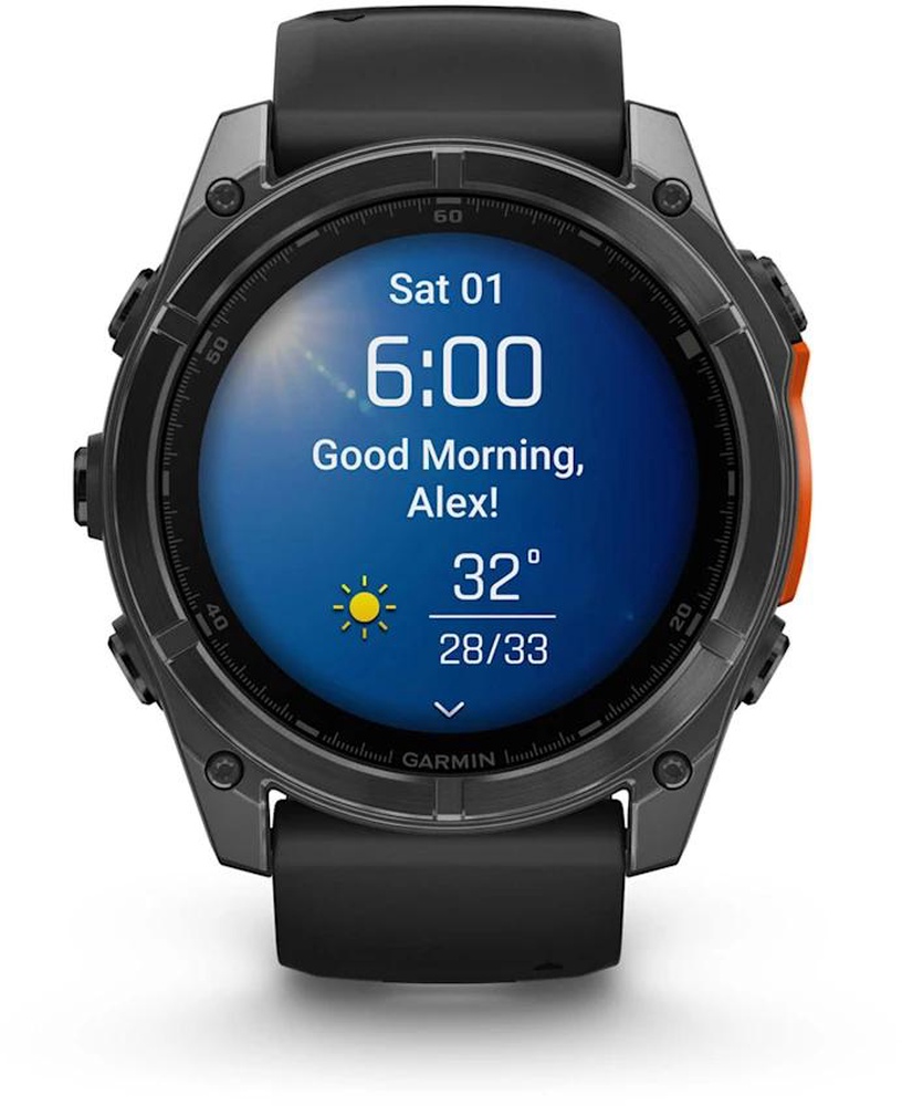 Nutikell Garmin Fenix 8 51mm AMOLED 010-02905-00, must