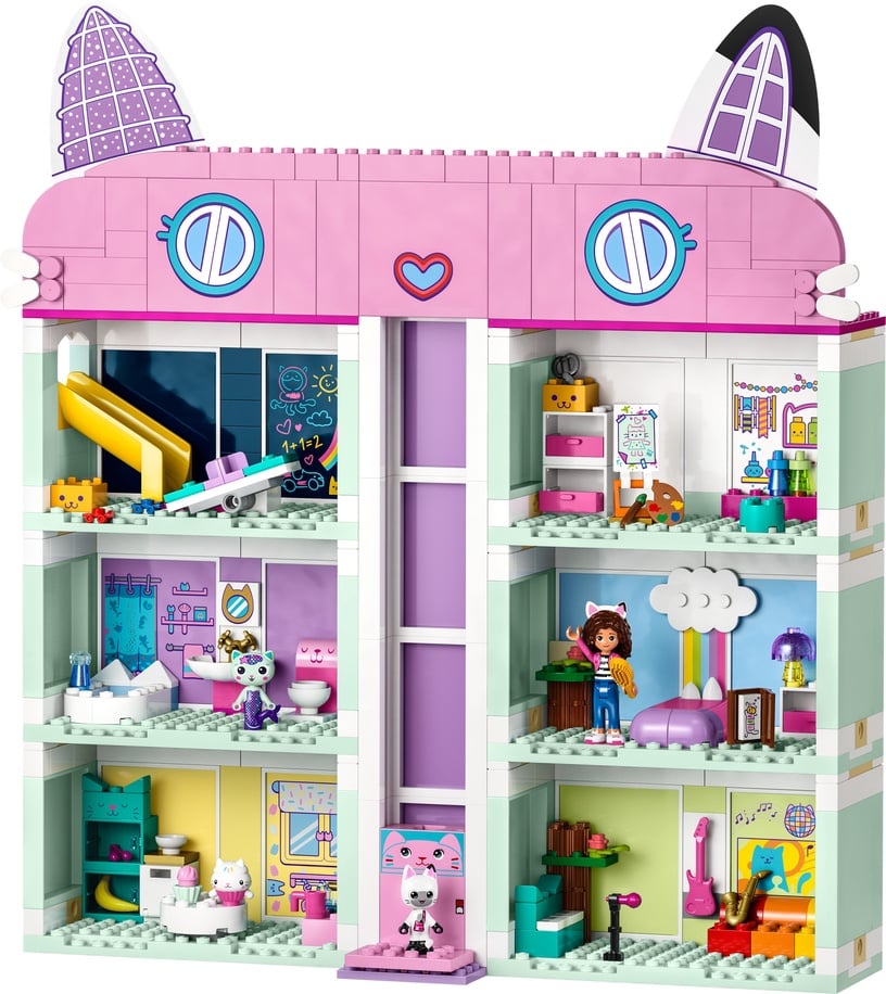 Конструктор LEGO® Gabby's Dollhouse™ Кукольный домик Габби 10788, 498 шт.
