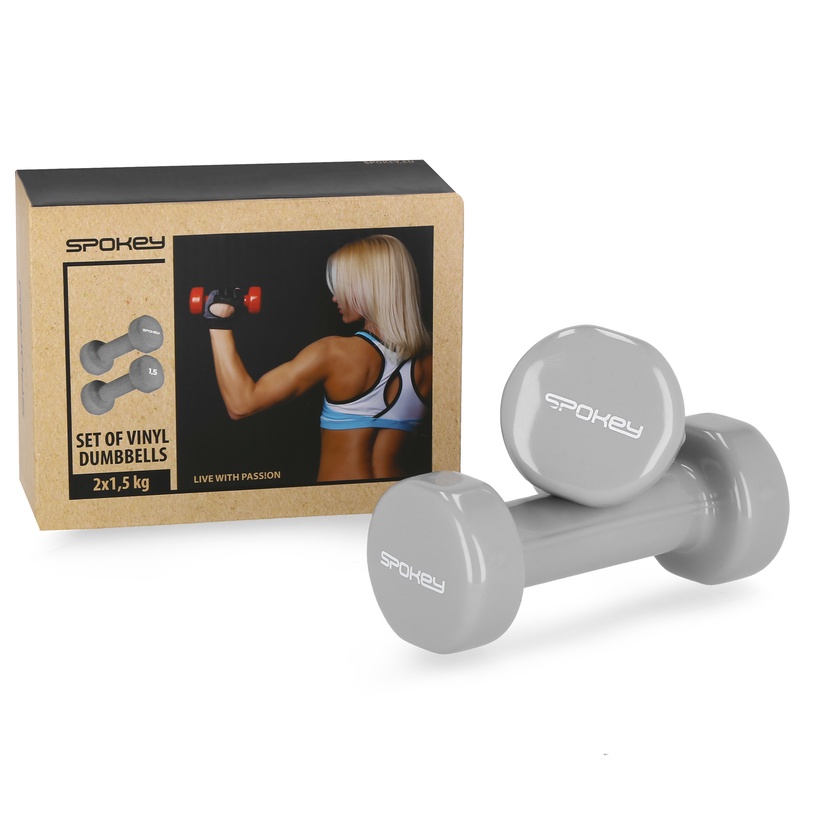 Hantel Spokey Shape IV, 1.5 kg x 2 tk