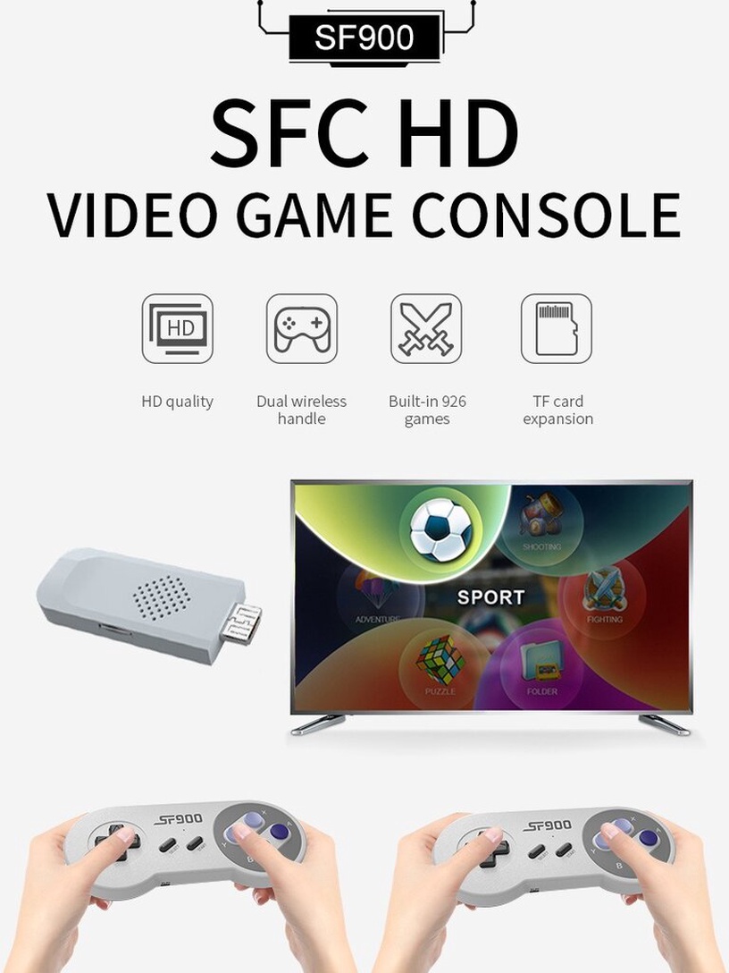 Spēļu dators HappyJoe SF900, HDMI