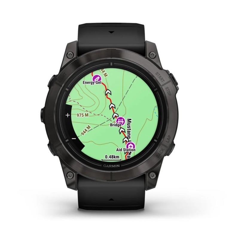 Умные часы Garmin Epix Pro Gen 2 Sapphire 51Mm 010-02804-01, черный