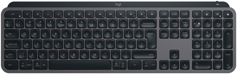 Klaviatūra Logitech MX Keys S MX Keys S, EN, grafīta, bezvadu