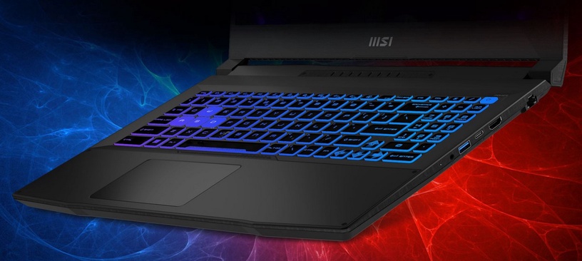Ноутбук MSI Katana 17 B12UCRK-1056XPL, Intel® Core™ i7-12650H, 16 GB, 512 GB, 17.3 ″, RTX 3050, черный, en