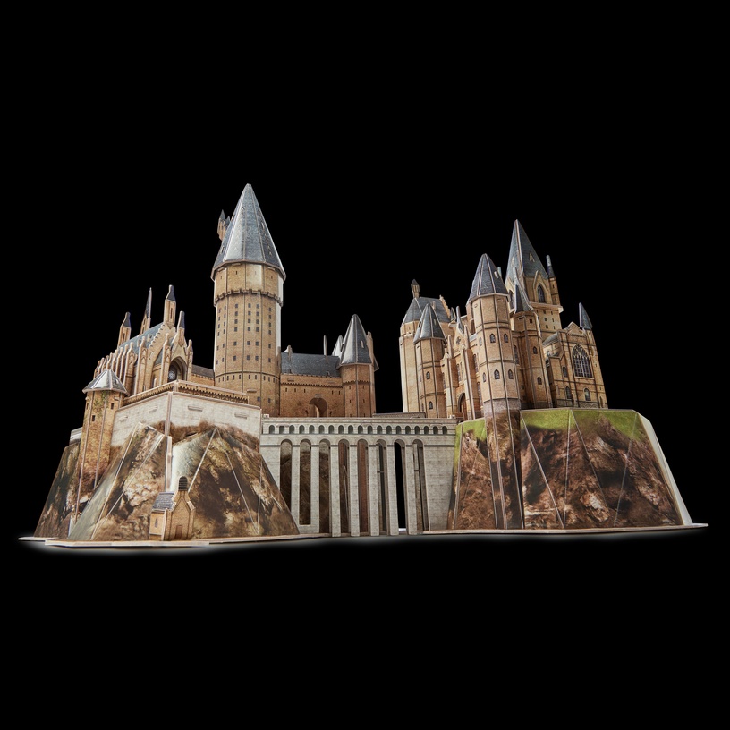 4D пазл Spin Master Harry Potter Hogwarts Castle, 32 см, многоцветный, 209 шт.