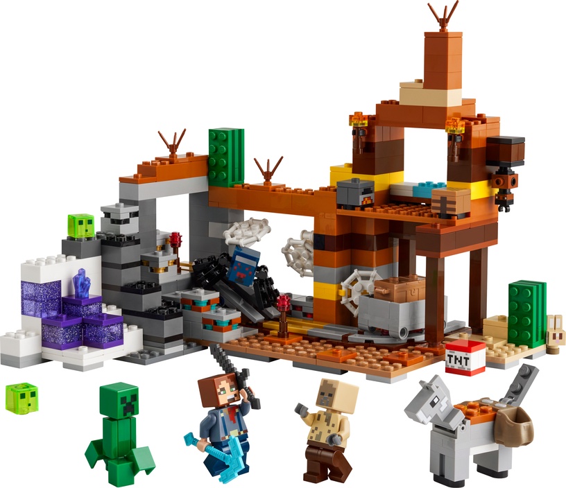 Konstruktor LEGO® Minecraft Badlandi kaevandusšaht 21263