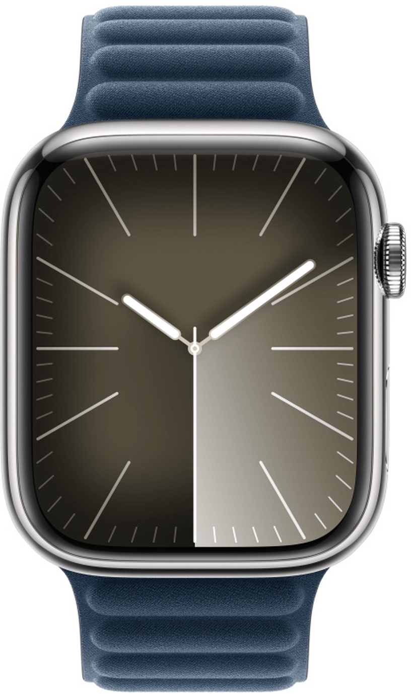 Ремешок Apple Watch 45mm Pacific Blue Magnetic Link - M/L, синий