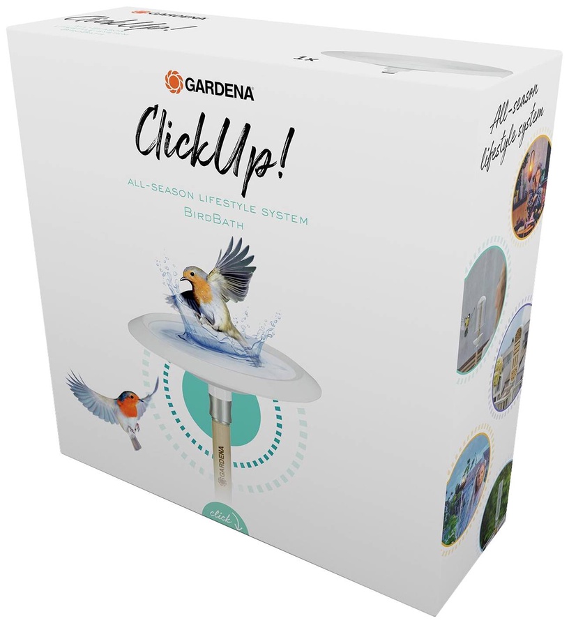 Ванночка для птиц Gardena ClickUp!, 25 см x 25 см