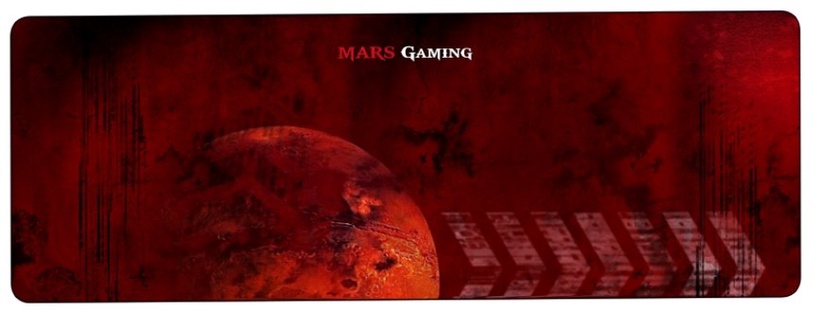 Hiirematt Mars Gaming MMP2, 88 cm x 33 cm x 0.3 cm, must/punane