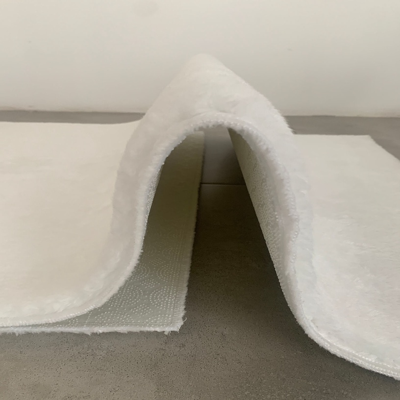 Vannas istabas paklājs Foutastic 299ANR1791, balta, 500 cm x 100 cm