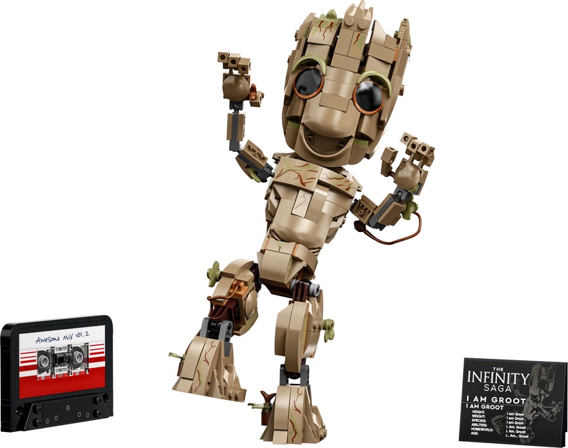 Конструктор LEGO® Marvel Я Groot 76217, 476 шт.