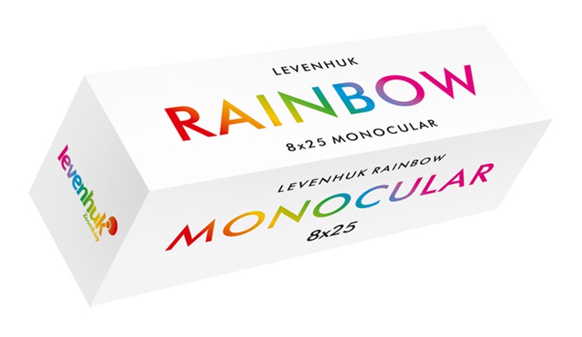 Monoklis Levenhuk Rainbow 8x25 Red Berry
