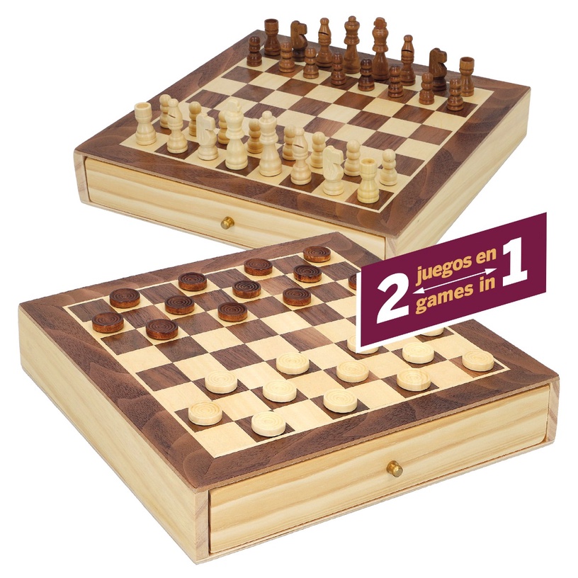 Male ja kabe CB Toys Chess & Checkers 58958