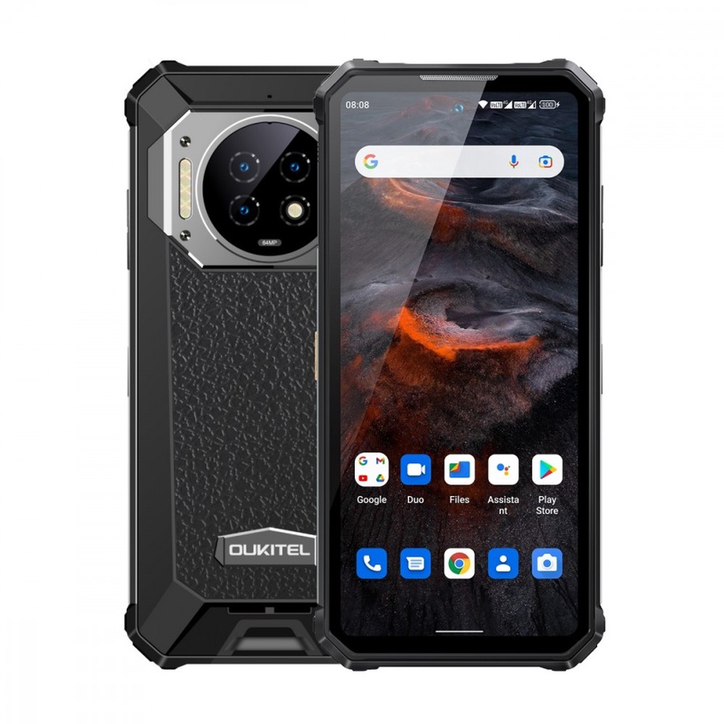 Mobiiltelefon OukiTel WP19, 256 GB, must