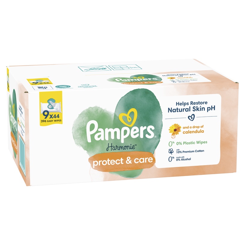 Детские влажные салфетки Pampers, 396 шт.