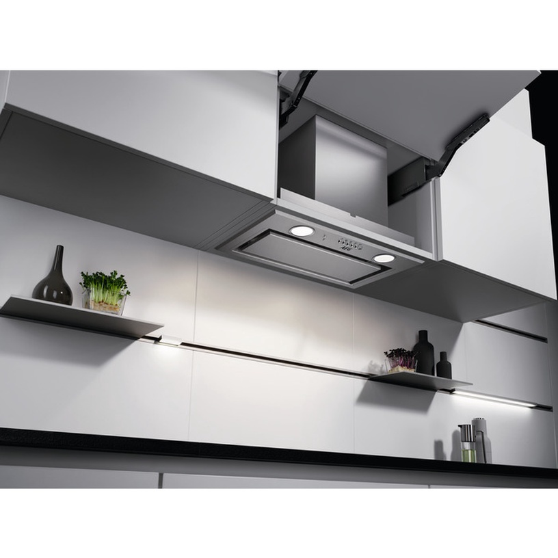 Integreeritav õhupuhasti AEG 6000 seeria Hob2HooD DGE5661HM, hall