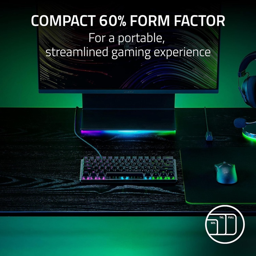 Клавиатура Razer Huntsman V3 Pro Mini, EN, черный