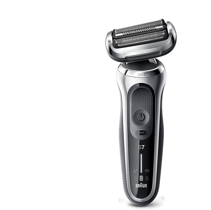 Бритва для бороды Braun Series 7 71-S4200cs, li-ion, серебристый/черный