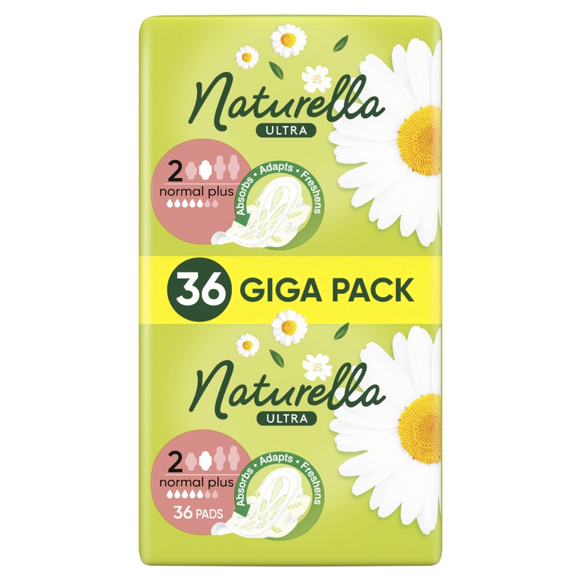 Higiēniskās paketes Naturella Ultra, Normal Plus, 36 gab.