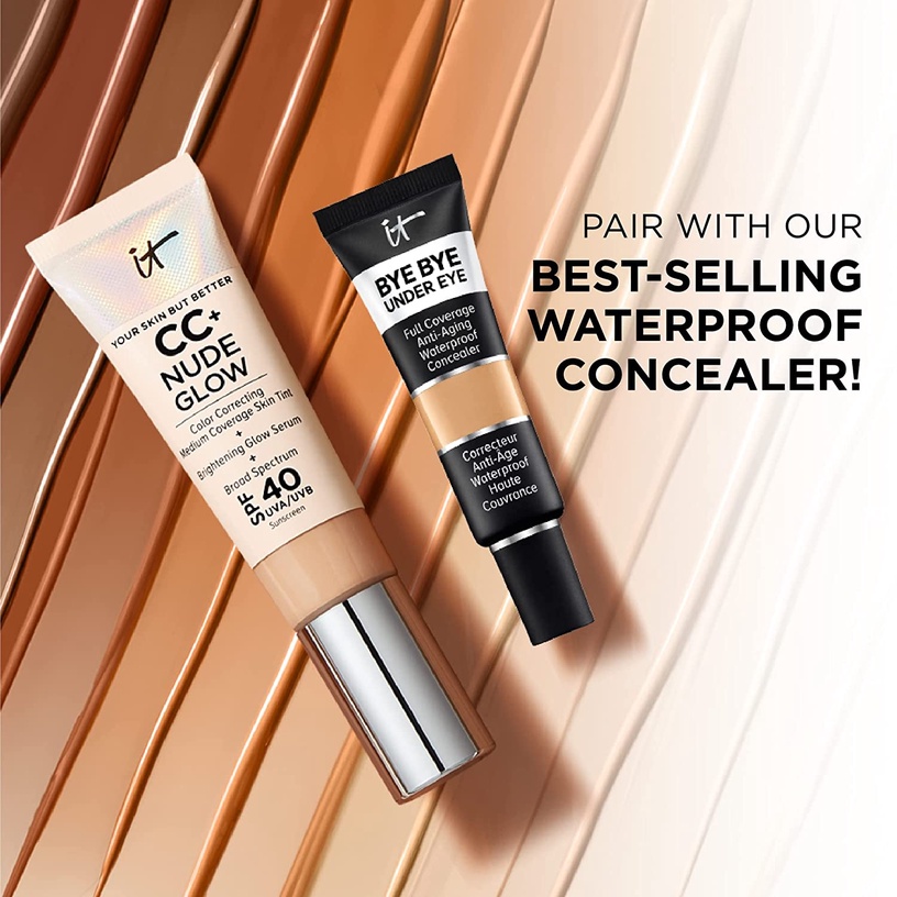 Жидкая основа для макияжа IT Cosmetics CC+ Nude Glow, 32 мл, SPF 40