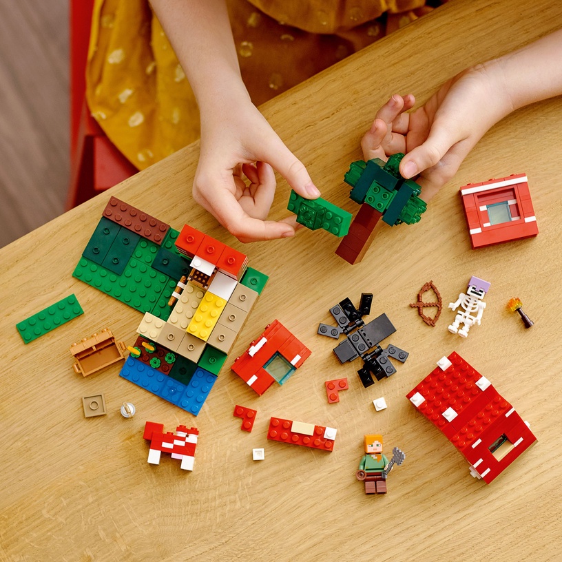 Konstruktor LEGO® Minecraft® Seenemaja 21179, 272 tk