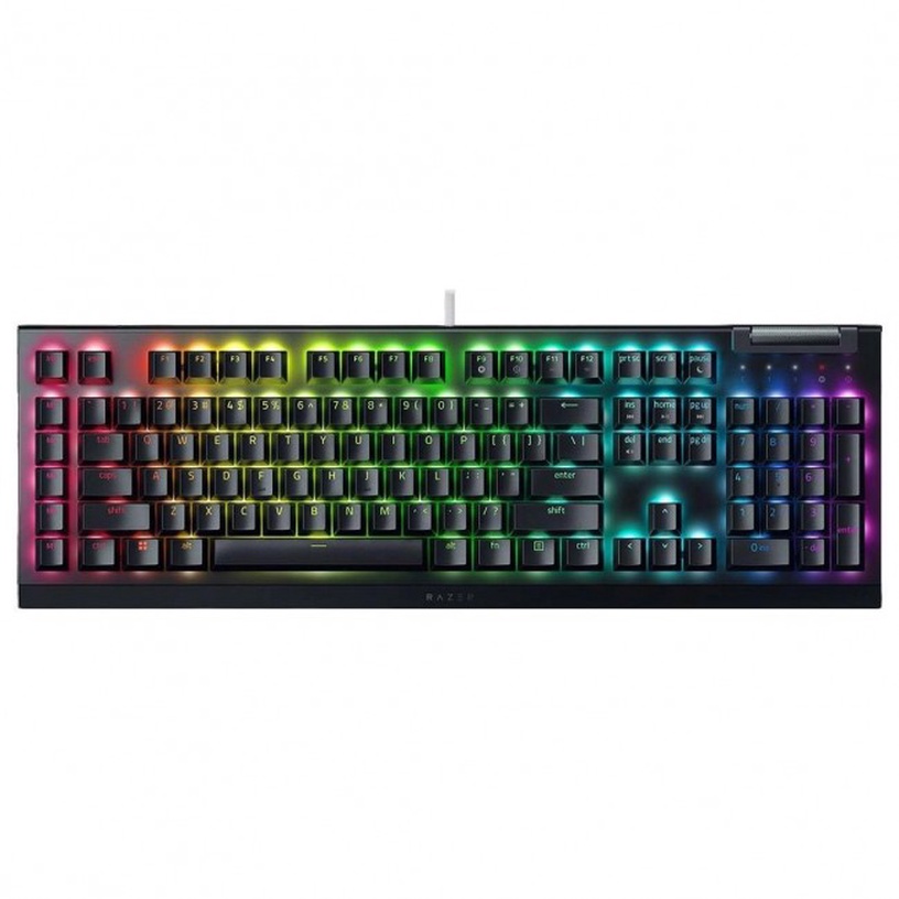 Клавиатура Razer BlackWidow V4 X Razer Yellow, EN, черный