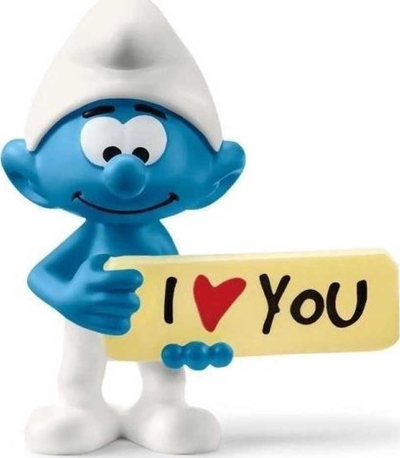 Rotaļlietu figūriņa Schleich Smurf With Sign 482106