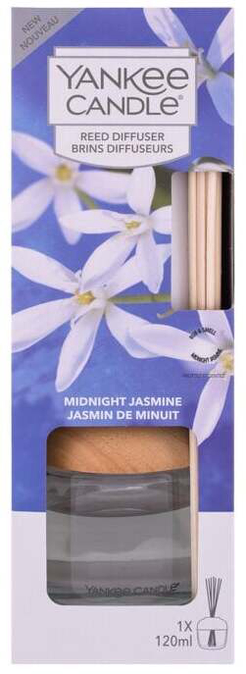 Домашний ароматизатор Yankee Candle Midnight Jasmine, 120 мл