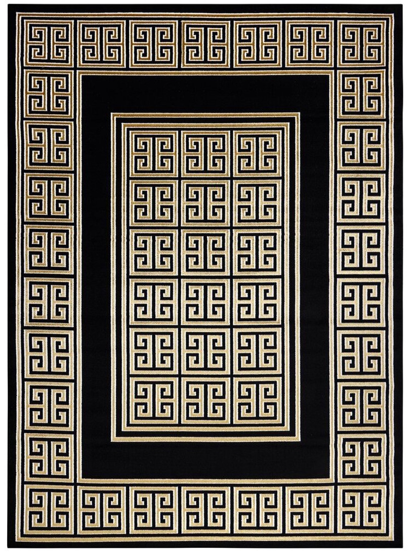 Koridorivaip Hakano Mosse Greek 2, kuldne/must, 200 cm x 80 cm