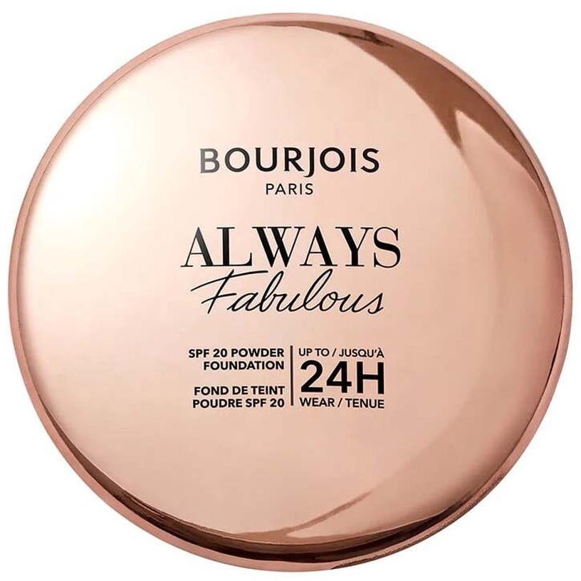 Компактные пудрa Bourjois Paris Always Fabulous, 7 г, SPF 20
