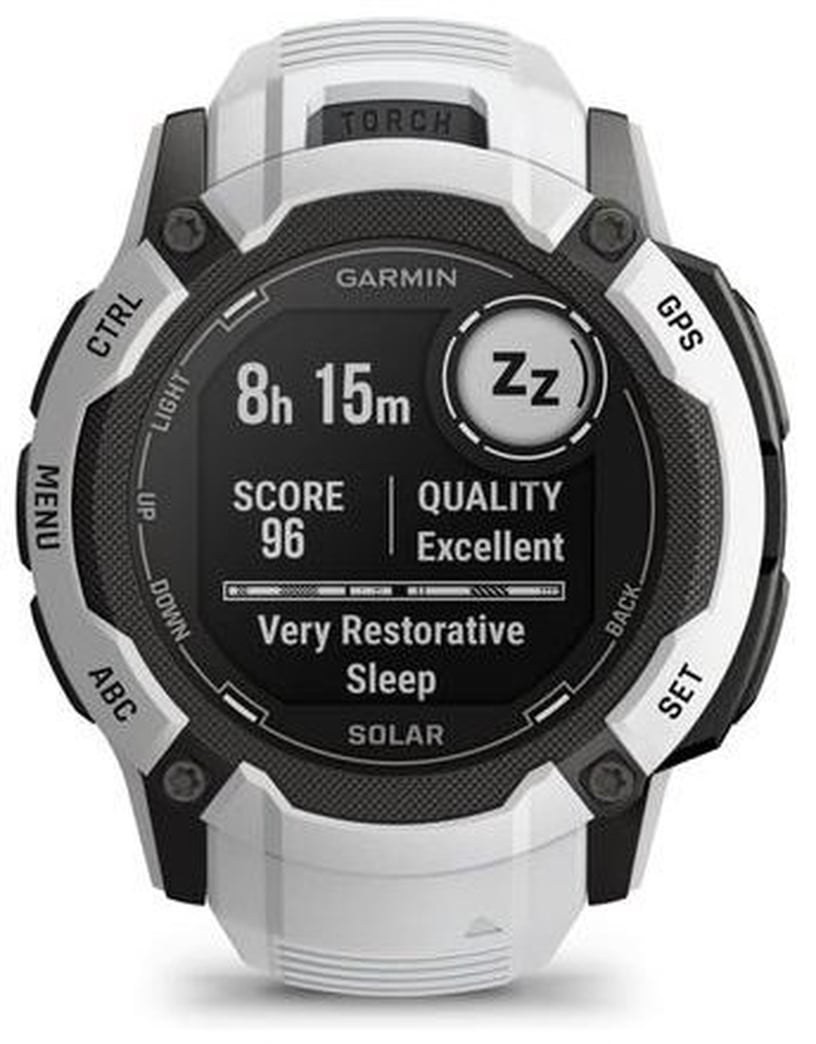 Умные часы Garmin Instinct 2X Solar 010-02805-04, белый