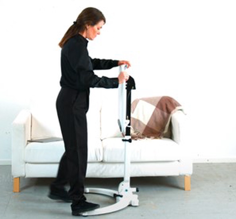 Arvutilaud reguleeritava kõrgusega Sun-Flex EasyDesk Fold, valge/must