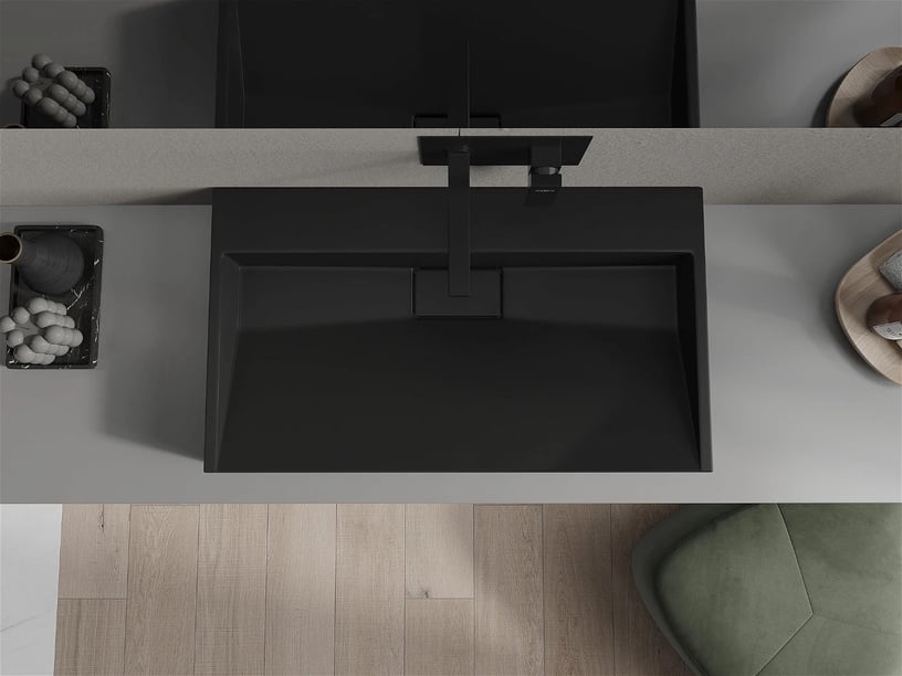 Vannas istabas izlietne Mexen Ava 23018070, konglomerāts, 80 cm x 46 cm x 11 cm