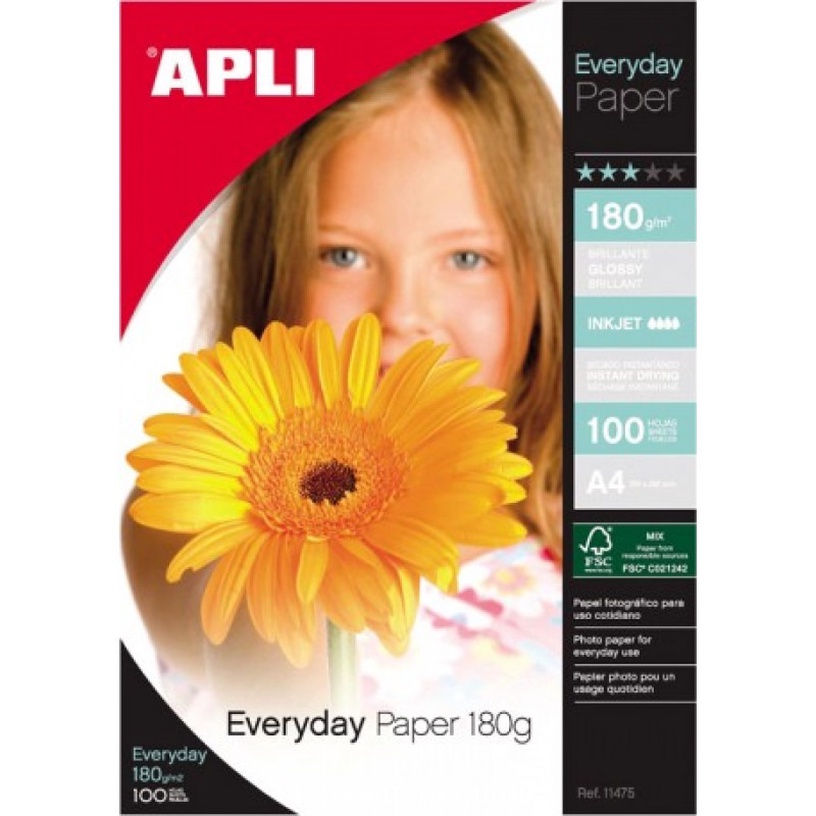 Фотобумага Apli Everyday, A4