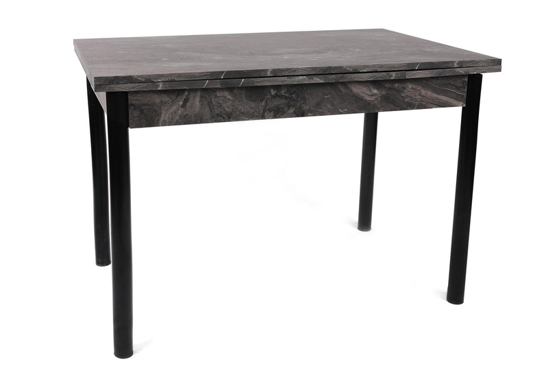 Söögilaud pikendatav Kalune Design Polo 1304, must, 70 cm x 110 cm x 75 cm
