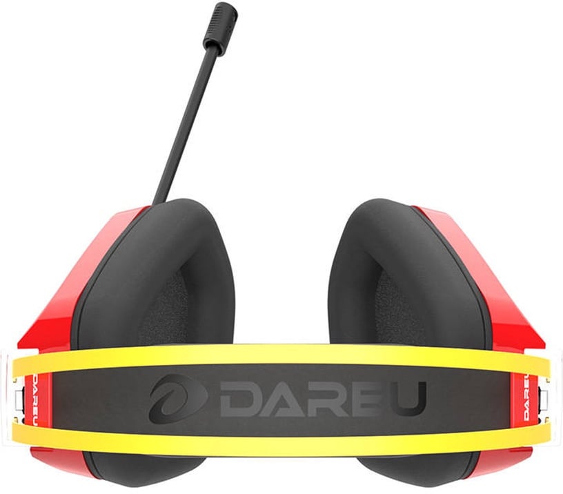 Проводная игровая гарнитура Dareu EH732, красный