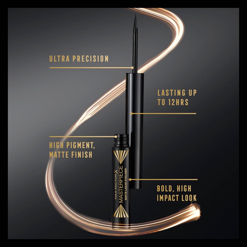 Silmalainer Max Factor Masterpiece Matte Liquid, 1.7 ml, hall