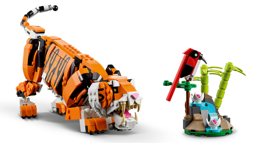 Конструктор LEGO® Creator 3 v 1 Величественный тигр 31129, 755 шт.