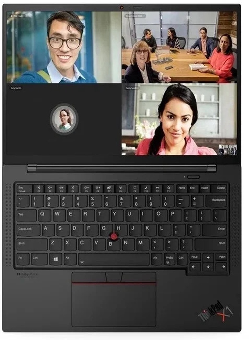 Sülearvuti ThinkPad X1 Carbon Gen 9 20XW00AJMH, Intel Core i7-1165G7, 16 GB, 512 GB, 14 ", Intel HD, must, en