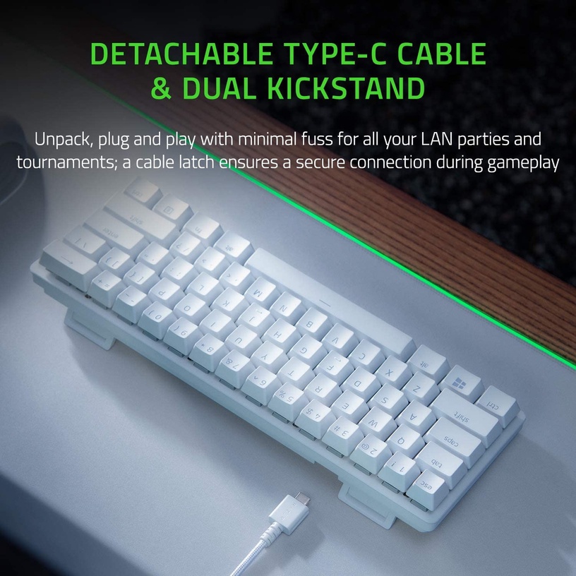 Клавиатура Razer Huntsman Mini Huntsman Mini Red, EN, белый