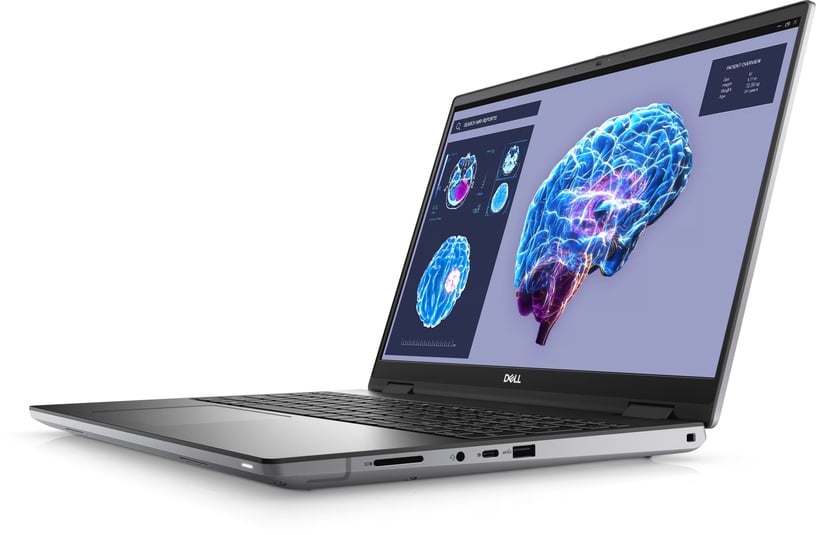 Sülearvuti Dell Precision 7680, Intel® Core™ i7-13850HX, 16 GB, 512 GB, 16 ", Nvidia RTX A, hall, en